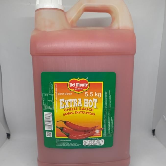 

delmonte extra hot galon 5.5 kg murah
