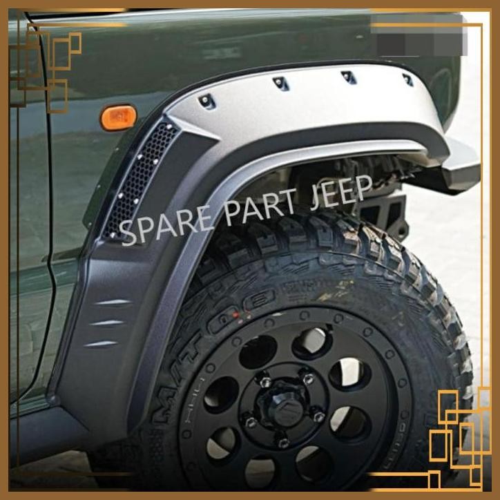 [SPJ] SLEBOR OVER FENDER ALL NEW BODY KIT FACE LIFT SUZUKI JIMNY JB74 3DOORS