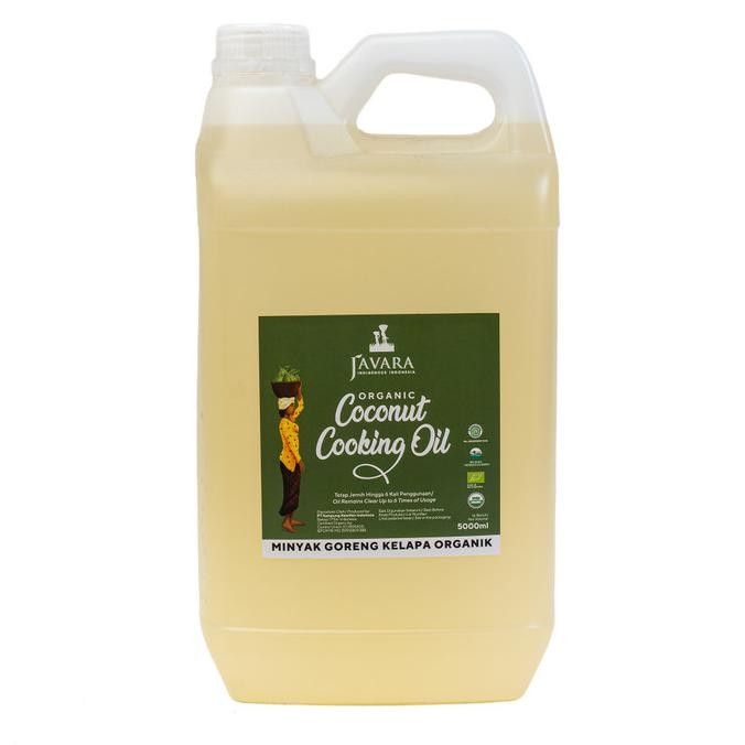 

Organic Coconut Cooking Oil/Minyak Kelapa Organik 5 liter | Javara murah