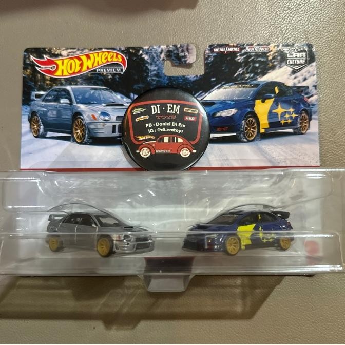 Hotwheels Hot Wheels Premium Subaru Impreza WRX - 16 Subaru WRX STI