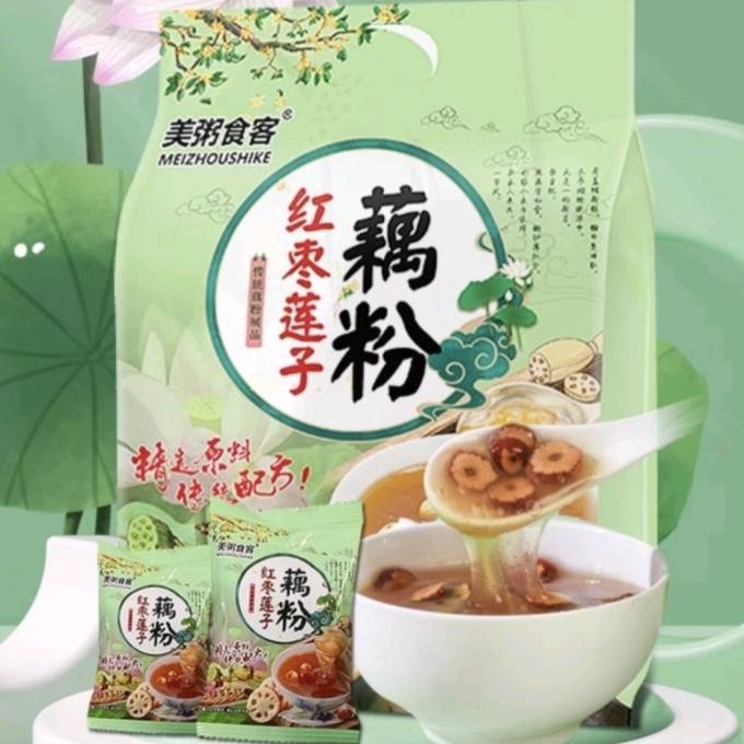 

Bubuk akar teratai lotus root powder oufen sachet 500g isi 14 sachet murah