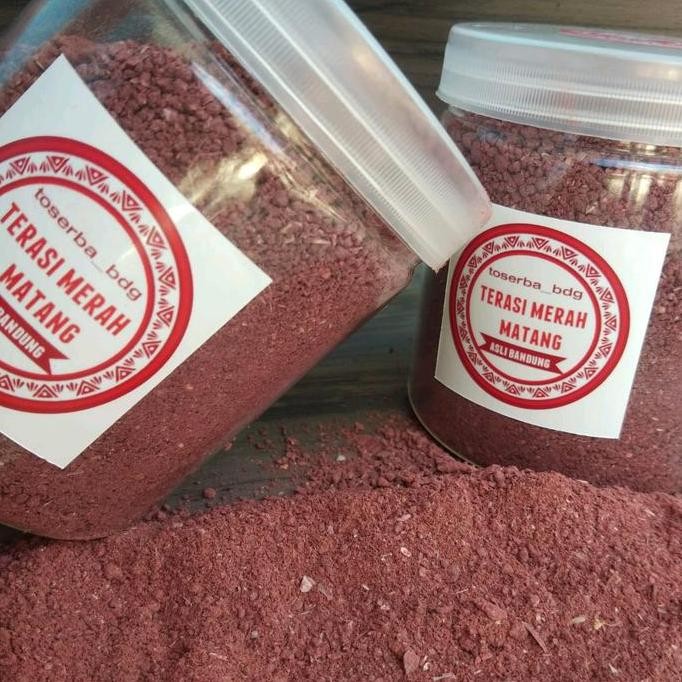 terasi merah bubuk matang JUMBO murah