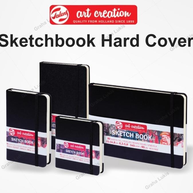 

Talens Art Creation Sketch Book Black Hard Cover / Sketchbook Hard Cov