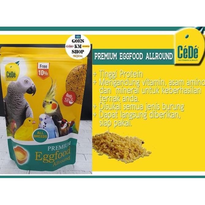 

CEDE - EGGFOOD ALLROUND PREMIUM 250 GRAM murah