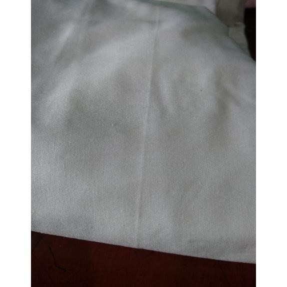 YBW-2429 KAIN PRIMISIMA PREMIUM SERAT ALAM KATUN PUTIH POLOS BAHAN ECOPRINT BATIK PRIMISSIMA PREMIUM