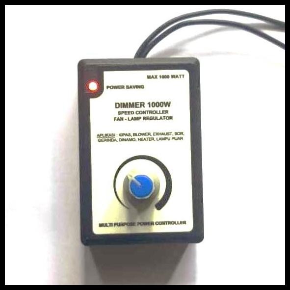 Dimmer Ac 220V 1000W Pengatur Motor Listrik, Gerinda, Bor, Kipas