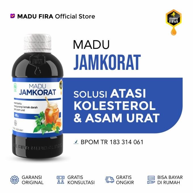 

MADU JAMKORAT 280gr - Membantu Atasi Kolesterol dan Asam Urat
