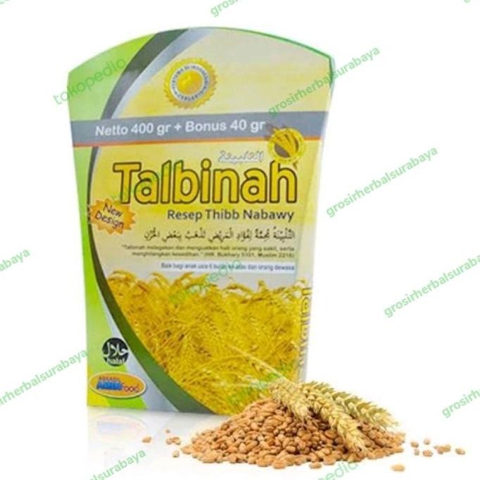 

(Good) Talbinah Tepung Gandum Resep Thibbun Nabawi Obat Lambung Maag 440 Gr