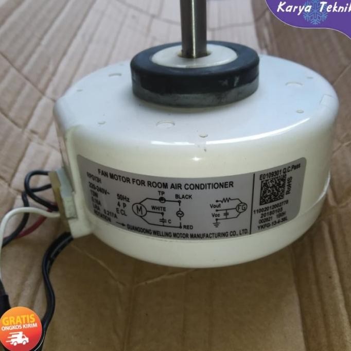 Dinamo Blower Motor Fan AC Midea R32 Original