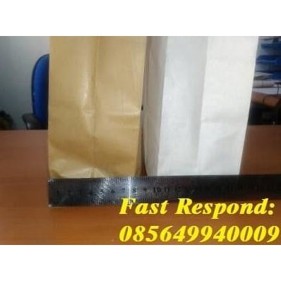 

(Good) Paper bag Fried chicken Coklat Polos Paper Warp kertas Burger kentang