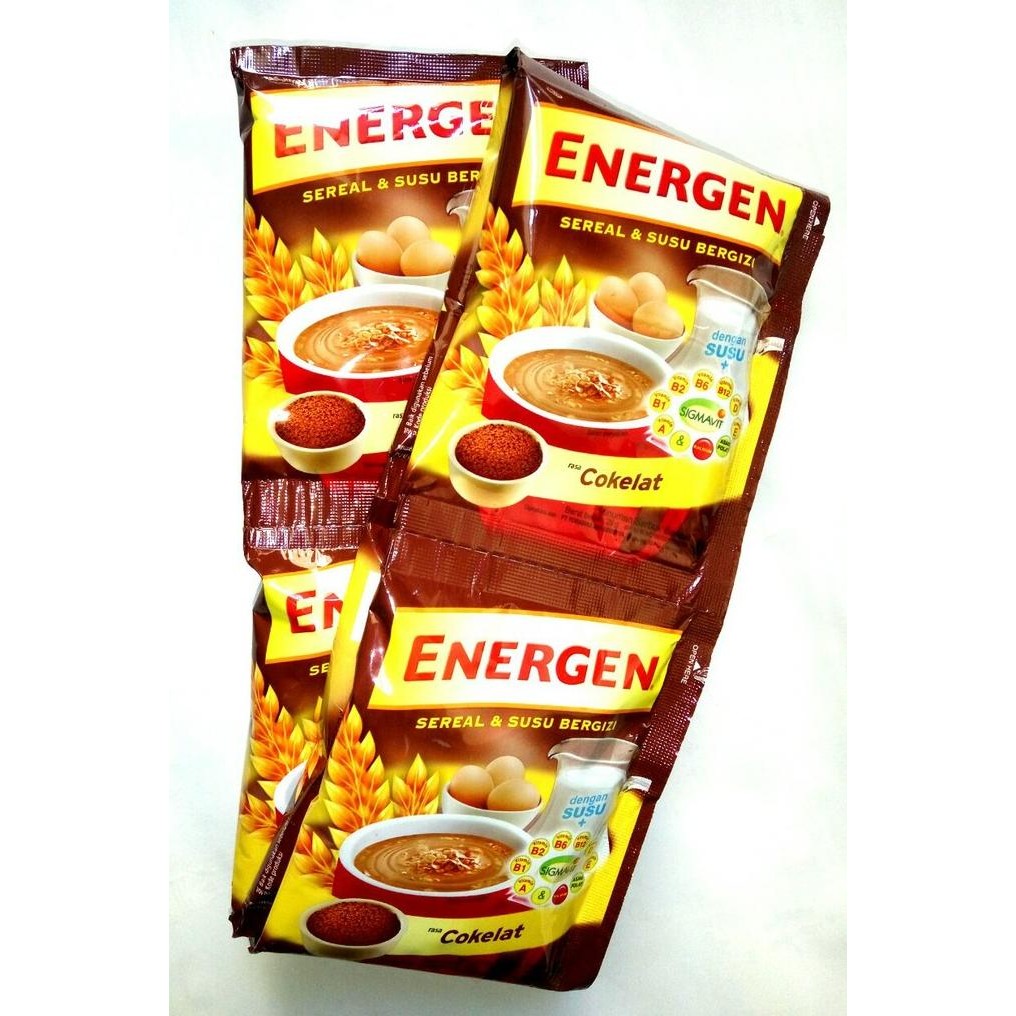 

(Good) Energen Sereal coklat vanilla jagung kacang ijo kurma