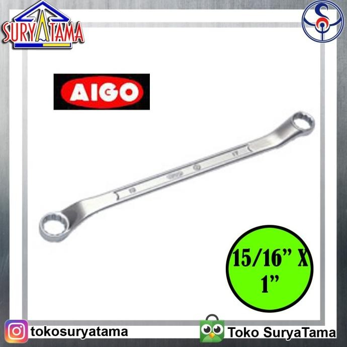 @=@=@=@=] KUNCI RING INCH 15/16" x 1" AIGO TOOLS