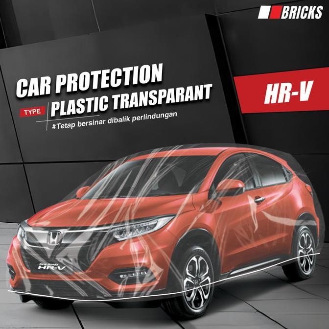 HRV Body Cover Mobil Plastik HRV Sarung Mobil HRV Transparan