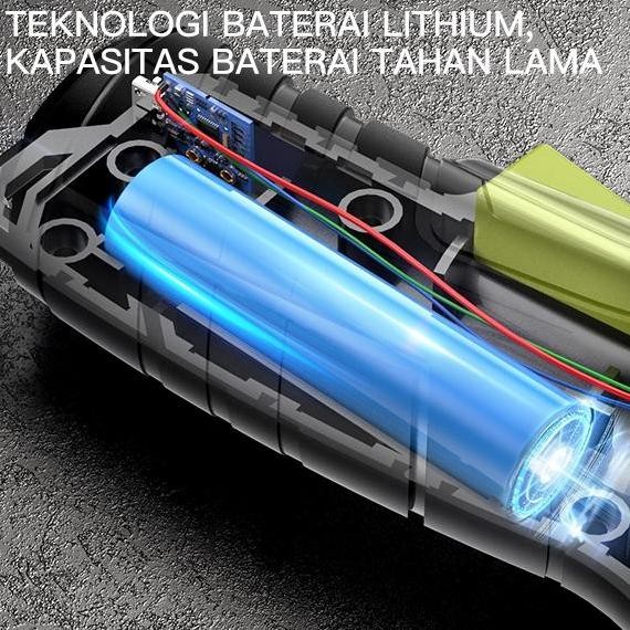 CODZPER Mesin Bor Baterai 4.2V Obeng Listrik Cordless Drill Battery Bor Kayu Triplek Besi Bor ZP016 