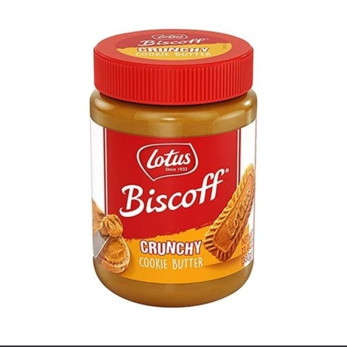 

(Good) LOTUS BISCOFF SPREAD CRUNCHY 400 GR SELAI KARAMEL UKURAN BESAR