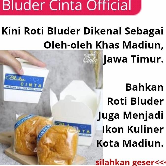 

(Good) Roti Bluder Madiun Rasa KEJU Merk BLUDER CINTA Asli Oleh oleh Halal