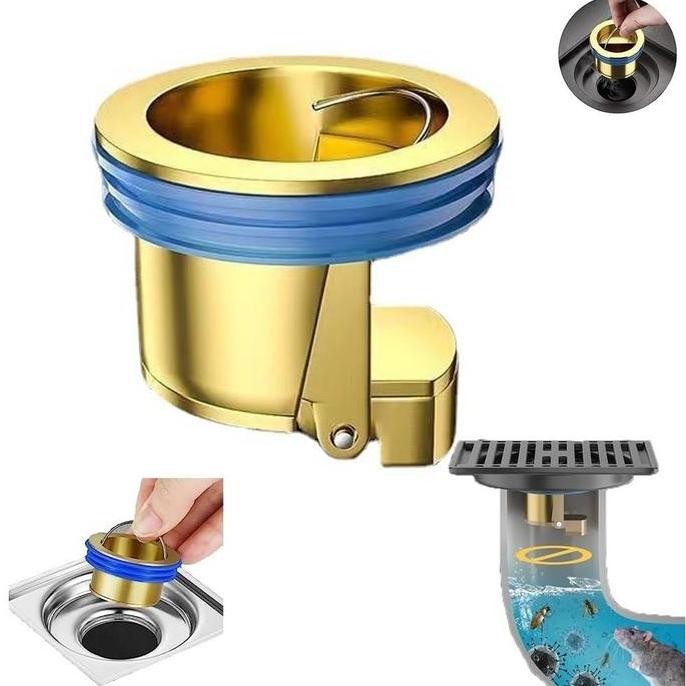 Katup Penutup Saluran Air Floor Drain Penutup Saluran Air Kamar Mandi Floor Drain Kamar Mandi saring