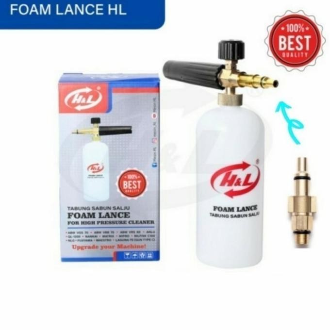 Produk Terbaik] Foam Lance HL H&L untuk Benz BZ 8570 Tabung Sabun Snow Wash Salju H&L BZ8570