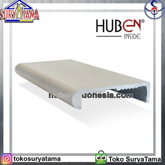 ~~~] LIS EDGING ALUMINIUM HUBEN EA 19 EA-19 (PANJANG 3 MTR)