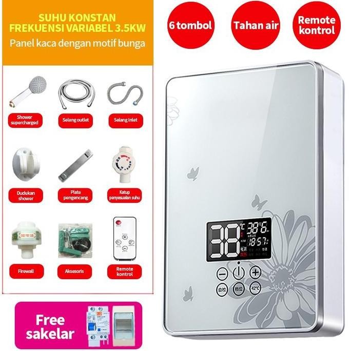 Pemanas air listrik yang dipasang di dinding/Water heater Suhu Konstan/pemanas air listrik Kamar Man