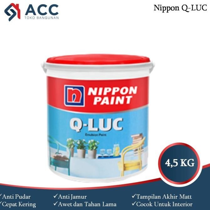 Cat Tembok Nippon Qluc Putih 5kg DS10