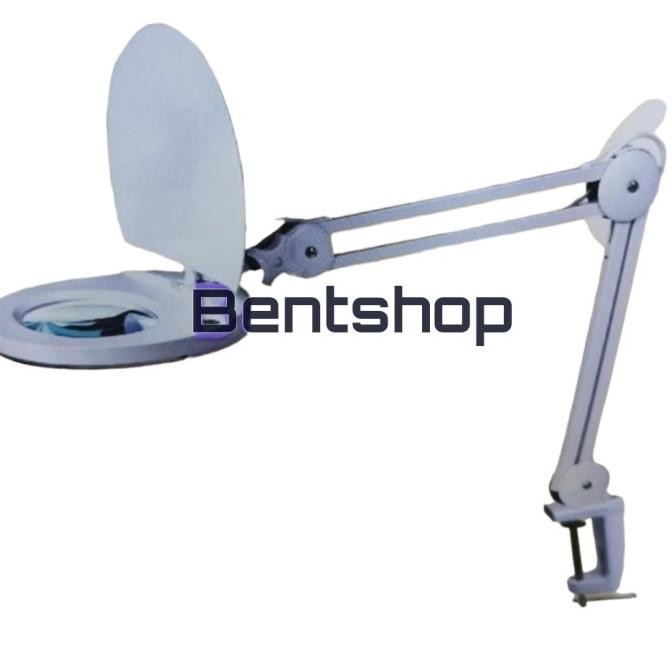 

KACA PEMBESAR MAGNIFYING LAMP LAMPU SANFIX SM-50-8 CLAMP 8X PEMBESARAN ORIGINAL DAN TERPERCAYA
