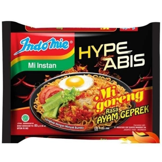 

(Good) Indomie hype abis ayam geprek 85gx5pcs