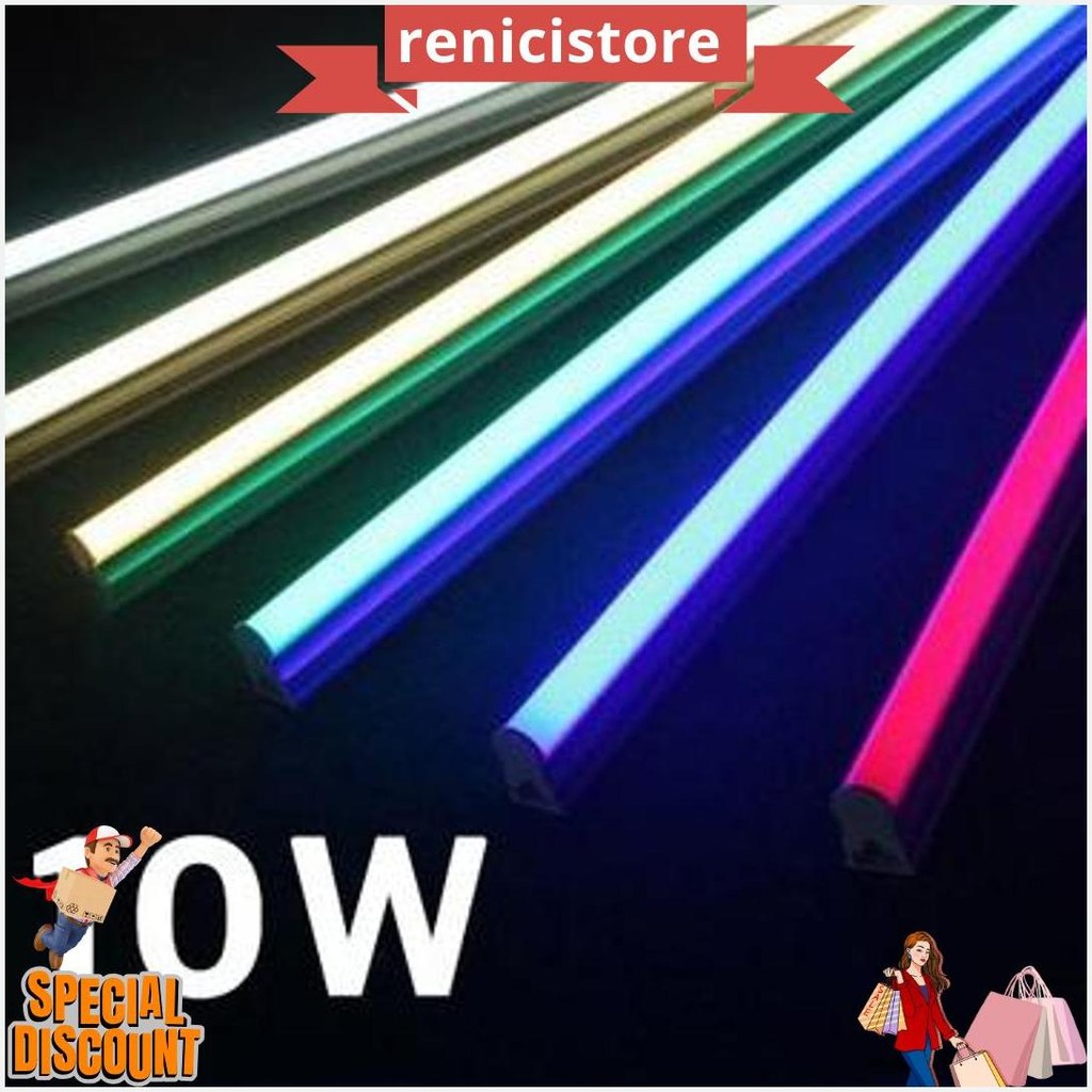 T5 Led 60Cm Lampu Etalase Konter Lampu Led Tl Led 10 Watt 60Cm Lampu Hiasa Dekorasi Tl Tube T5 Neon 