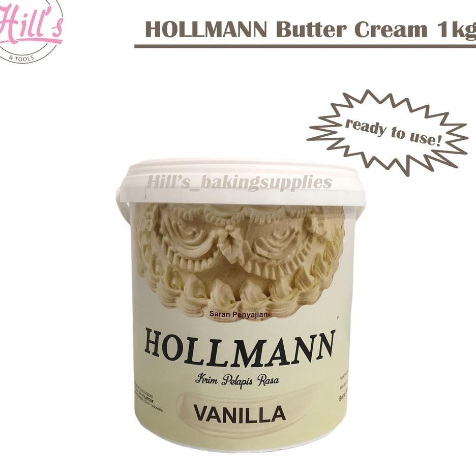 

Butter Cream Hollmann 1 G Emaan Iap Paai Vanila Putih Holman Buttercream Hollman 1G 1Gr