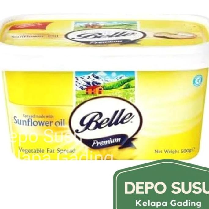 

Belle Margarine Unflower Oil Pread 250Gr Gr Margarin Mentega Butter 250