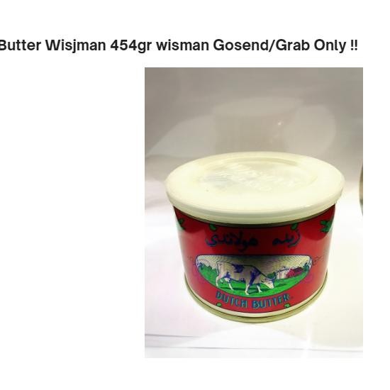 

Butter Wijman 454Gr Wiman Goendgrab Only