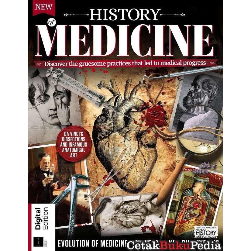 Book All About History History Of Medicine - Printwarna Softcover