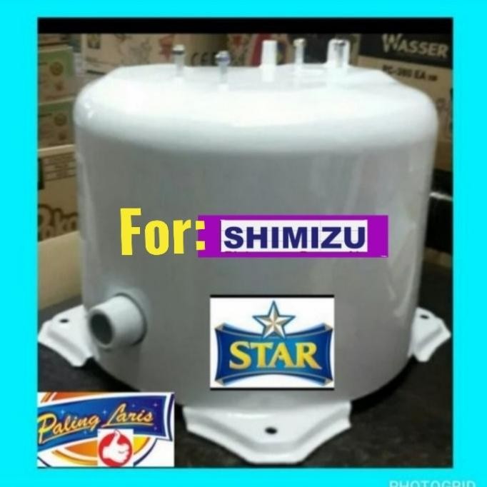 Tangki pompa air shimizu pc 250 Bit jet pump tabung goldstar wilo gs