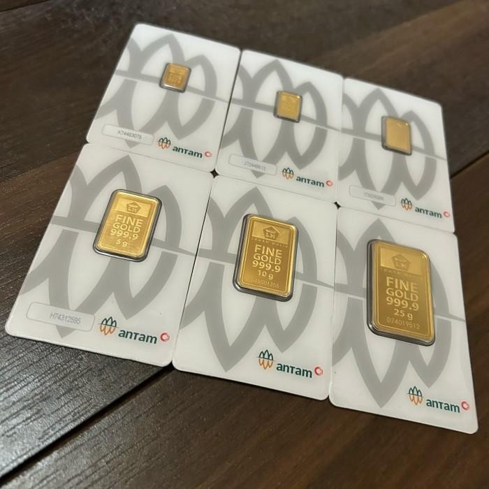 Logam Mulia Antam/Lm/Emas - 2 Gr (Gram) - Authentic Certieye Original Dan Terpercaya