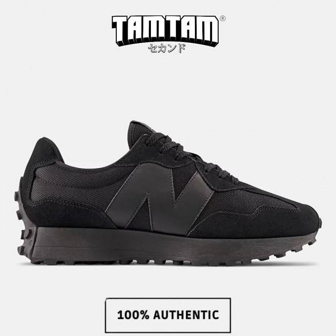 New Balance 327 Triple Black (MS327CTB) 100% Original