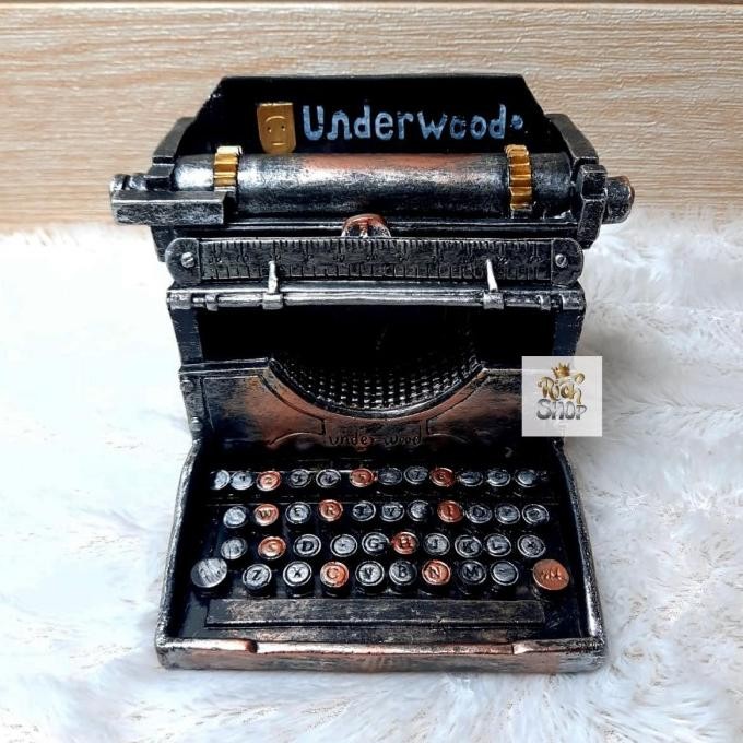 Pajangan Vintage Unik Mesin Tik Hiasan Dekorasi Meja Retro [terbaik]