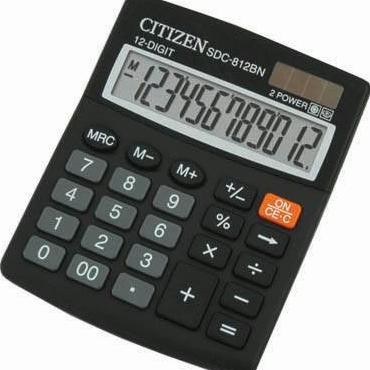 

QV21 Citi.Zen SDC-812BN - Kalkulator Meja Hemat