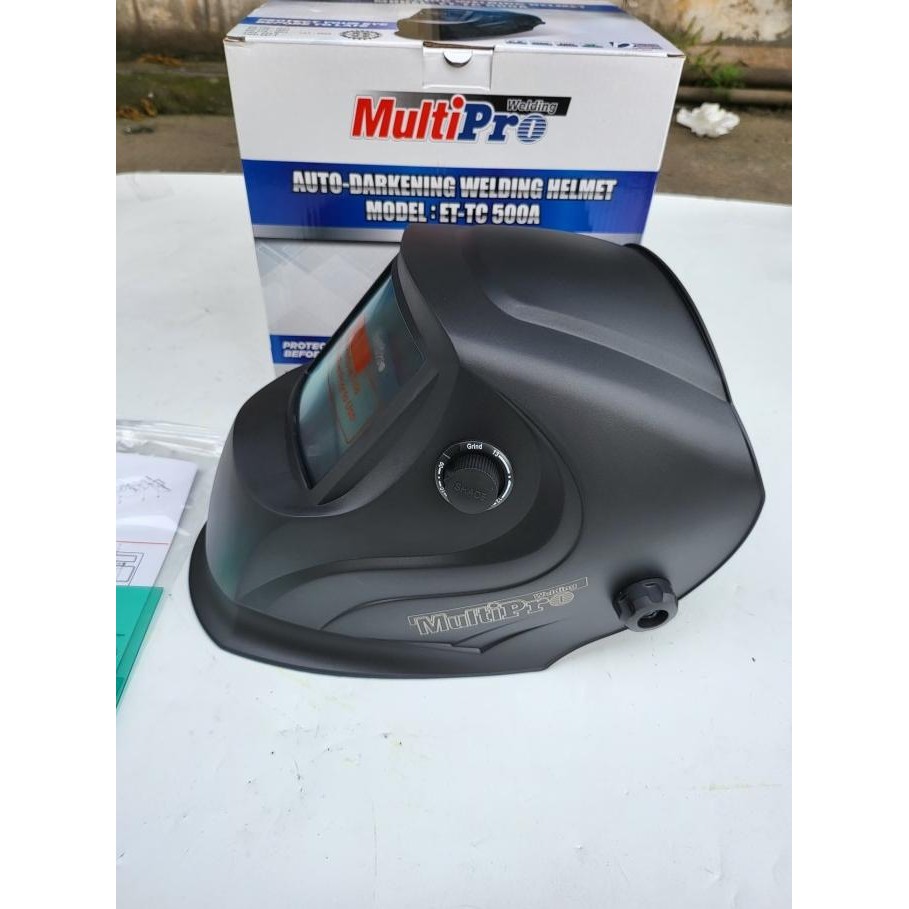 Kedok Las Auto Welding Multipro Topeng Las Otomatis 500A Bonus Kaca New Stok