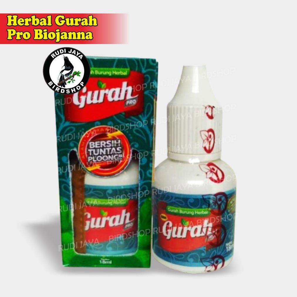 uk-12 HERBAL GURAH PRO BIOJANNA BIOJANA BIO JANNA JANA JAMU OBAT VITAMIN GURAH SEMUA JENIS BURUNG OB