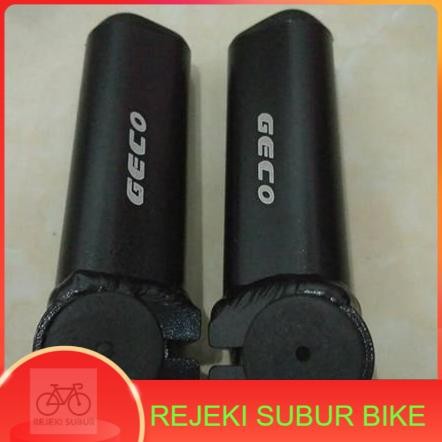 Quality Tanduk Stang Bar End Alloy Geco Sepeda Mtb Federal Sepeda Lipat Minion Hybrid Termurah
