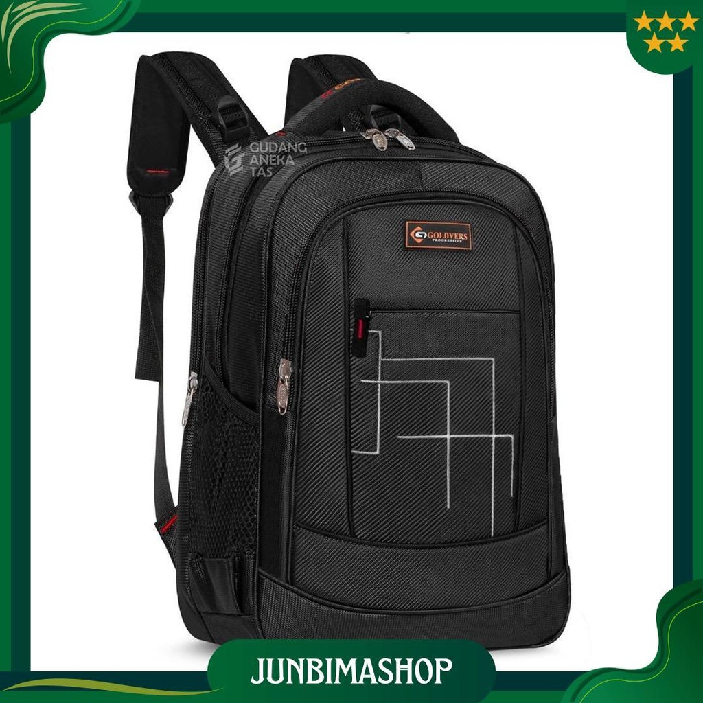 Polo Goldvers - Tas Ransel Kerja Pria Polo Goldvers 17 Inchi Bisa Cod + Free Raincover Original Polo