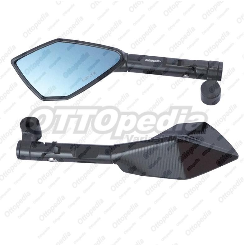 ghs-55 CNC Kaca Spion Sepion Motor Grand Supra Fit X 100 125 Kharisma Fairing Tomok Rizoma V2 Varias