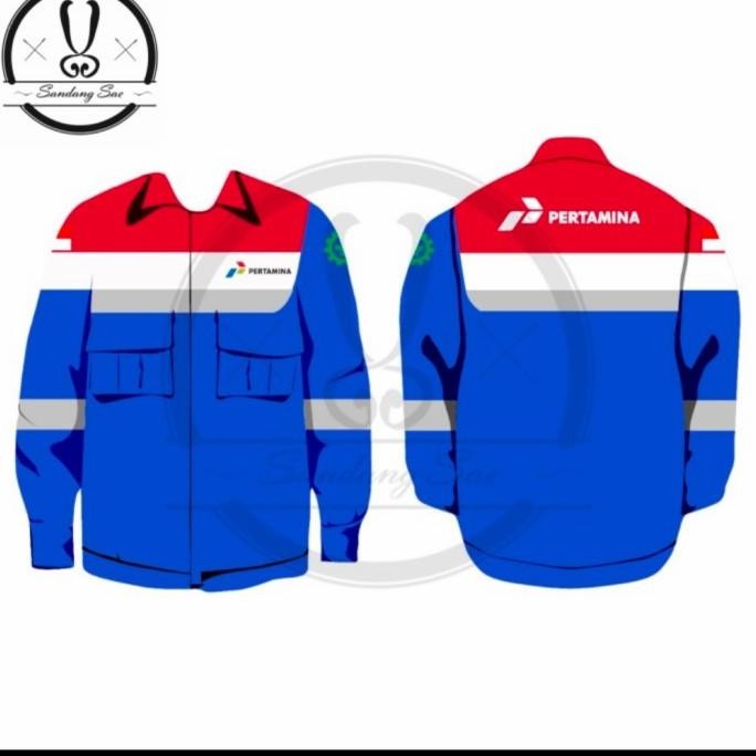 Atasan Saja Wearpack Seragam Spbu Pertamina Patra Niaga New Stok