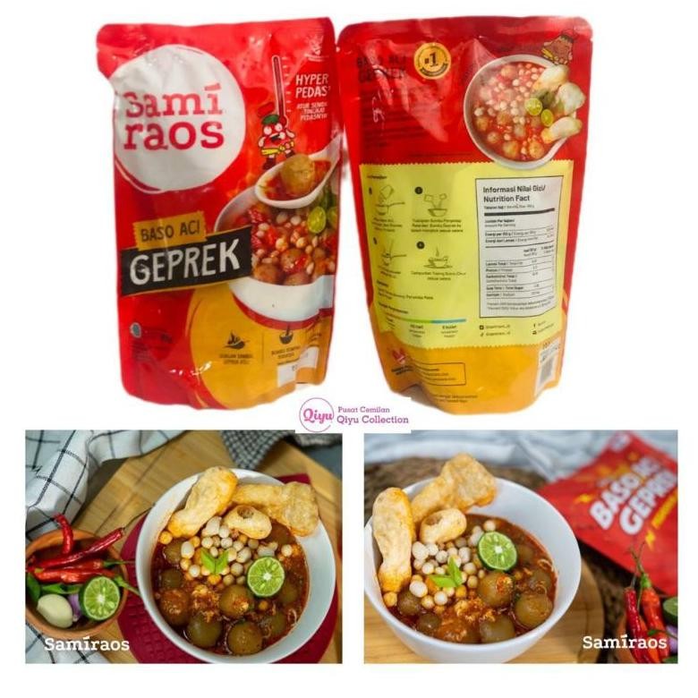 

Big Sale!!! Baso Aci Geprek Tulang Rangu Samiraos - Baso Geprek Pedas Murah Enak Asli Garut Premium