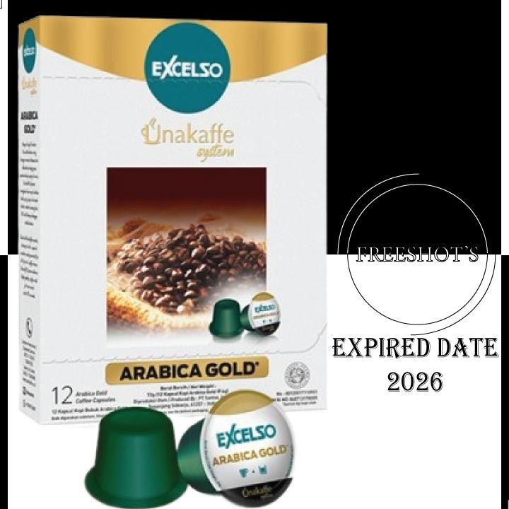 

Ecelo Unaaffe Opi Apul Arabica Gold 1 Bo 12 Capule