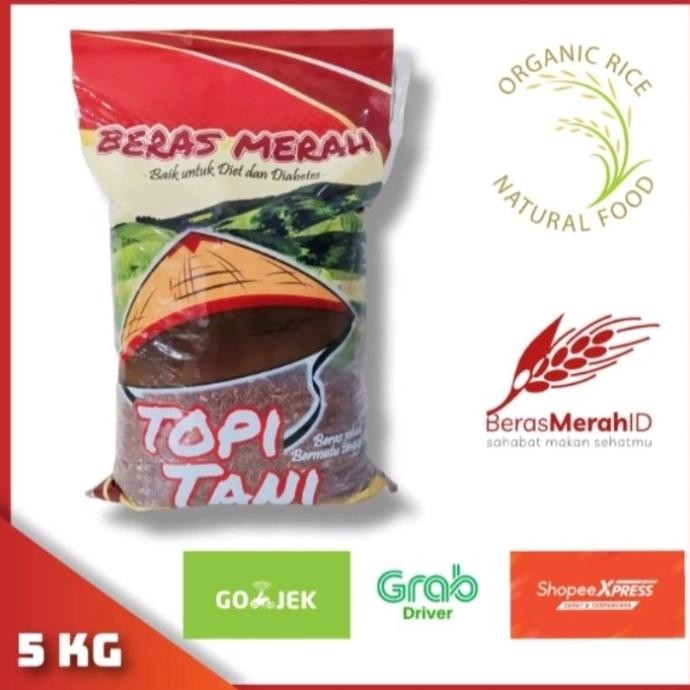 

beras merah organik 5kg
