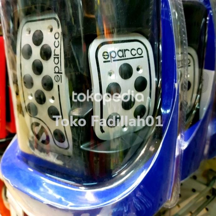 Sparco Cover Pedal Mobil Manual 3 Pcs / Cover Pedal Sparco 3 Pcs Kode Produk 4507