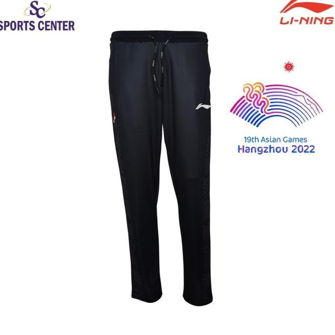 Trackpant Lining Tim Indonesia 19th Asian Games AATT051-1 Black