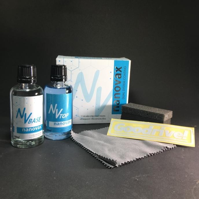 NANOVAX NV DUAL COAT (Nano Ceramic Coating Mobil Base & Top Coat) 50 ml by Coating Factory HARGA SPE