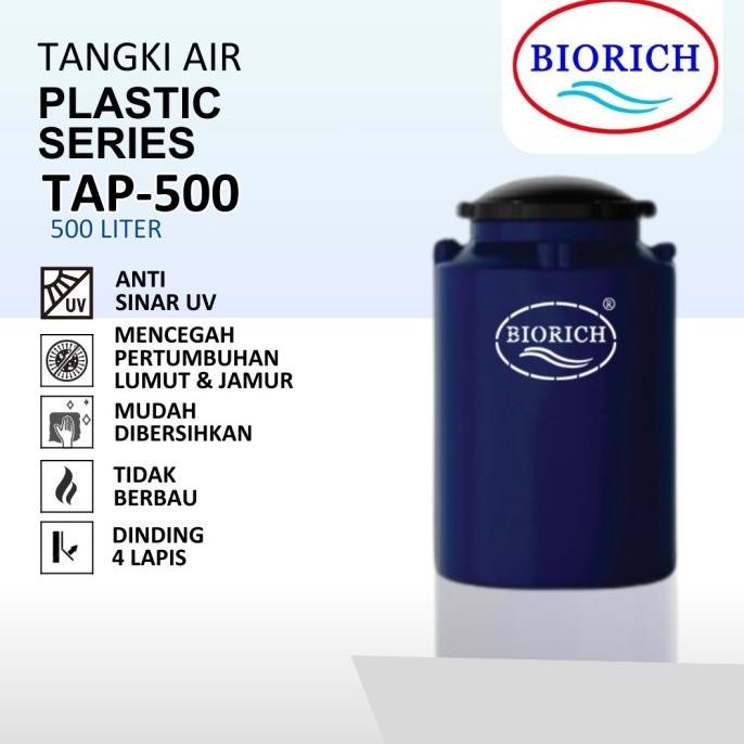 Terjangkau Toren Air, Tandon Air, Tangki Air 500 Liter Berkualitas Tinggi